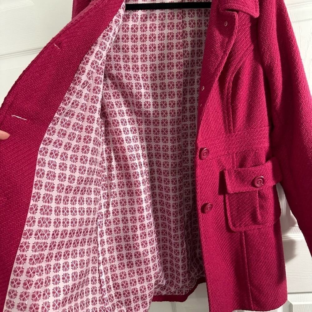 Tulle Women’s Fall Jacket, Magenta, Size Large